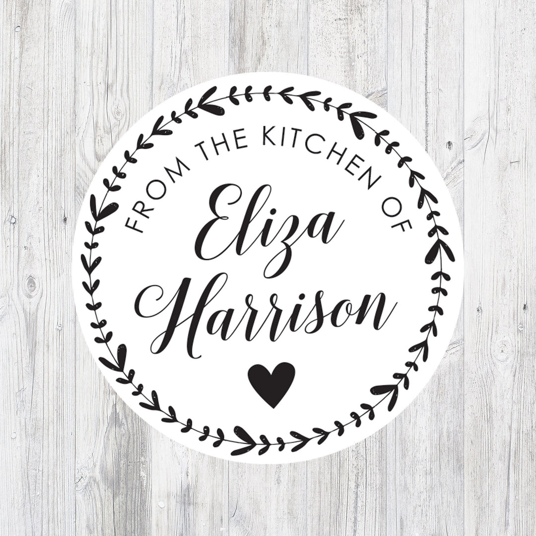 Personalized From the Kitchen of Stamp