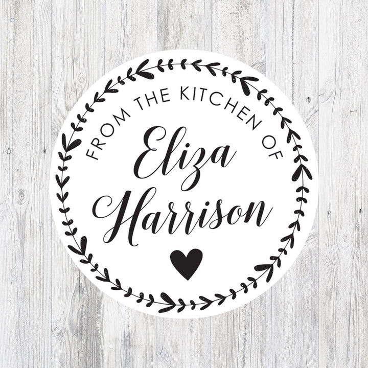 Personalized From the Kitchen of Stamp