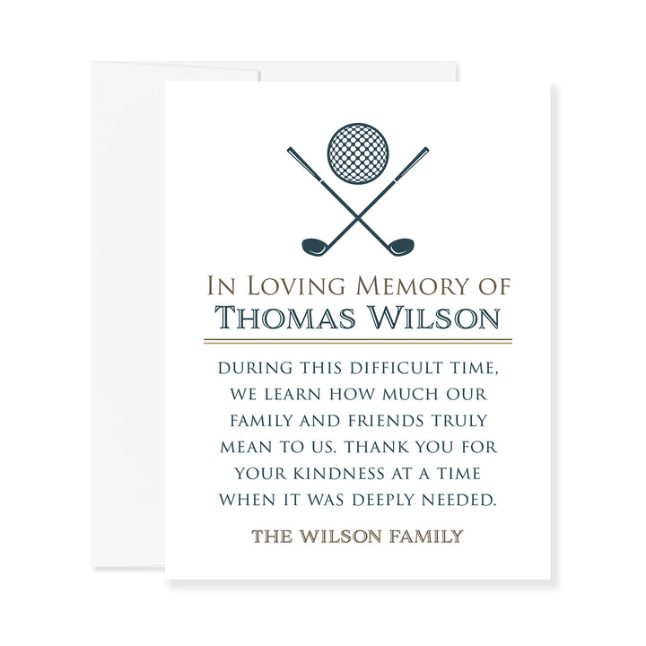 Golf Remembrance