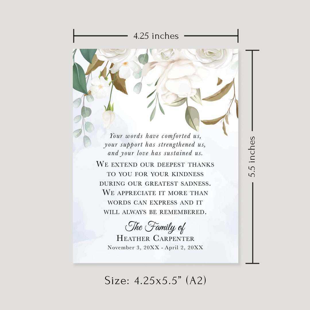 White Floral and Greenery