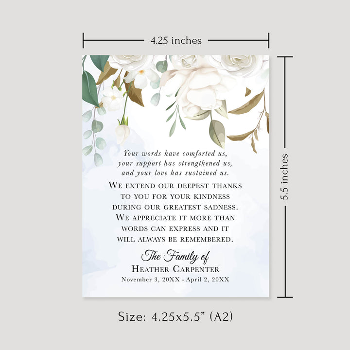White Floral and Greenery