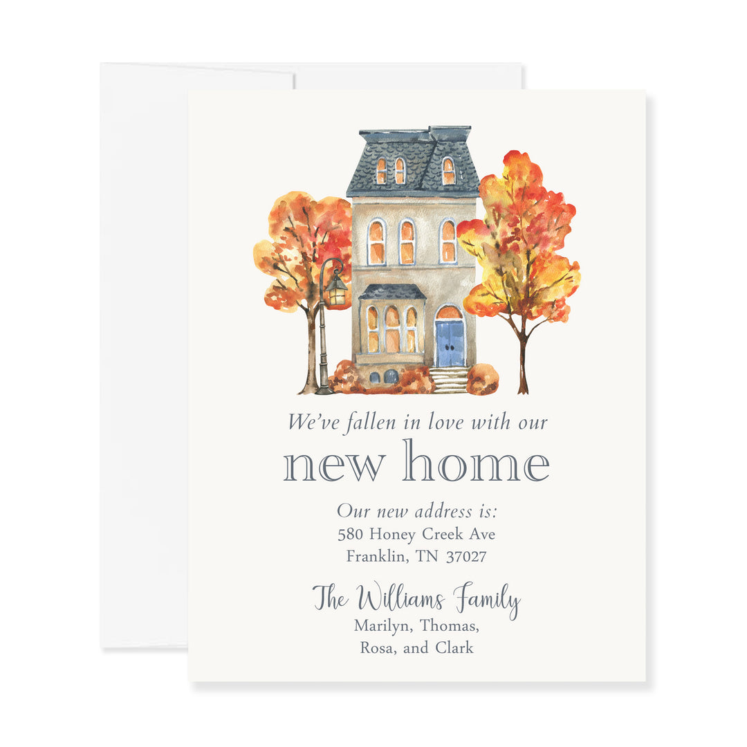 Fall Foliage and House Moving Announcements