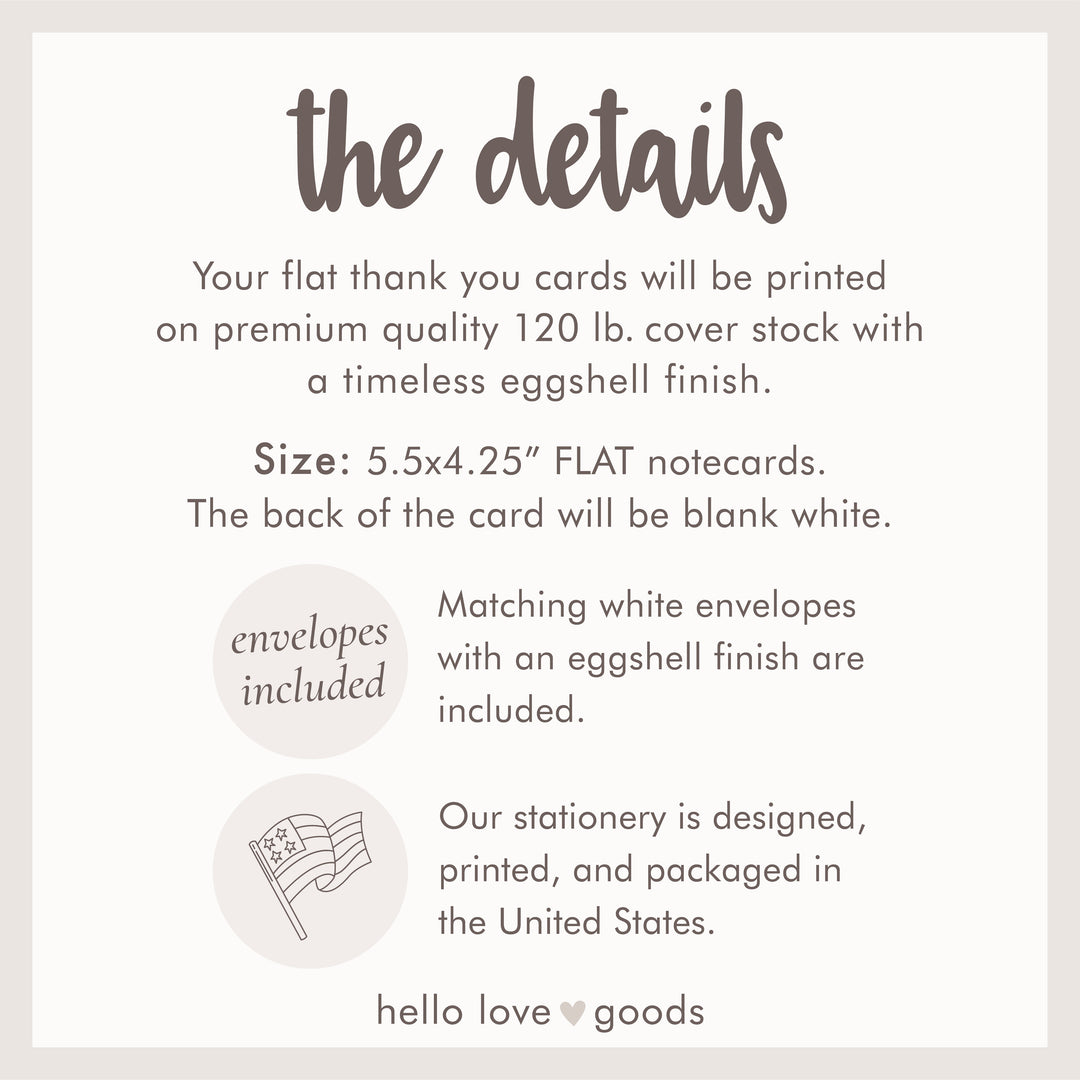 Modern Black and White Graduation Thank You Cards