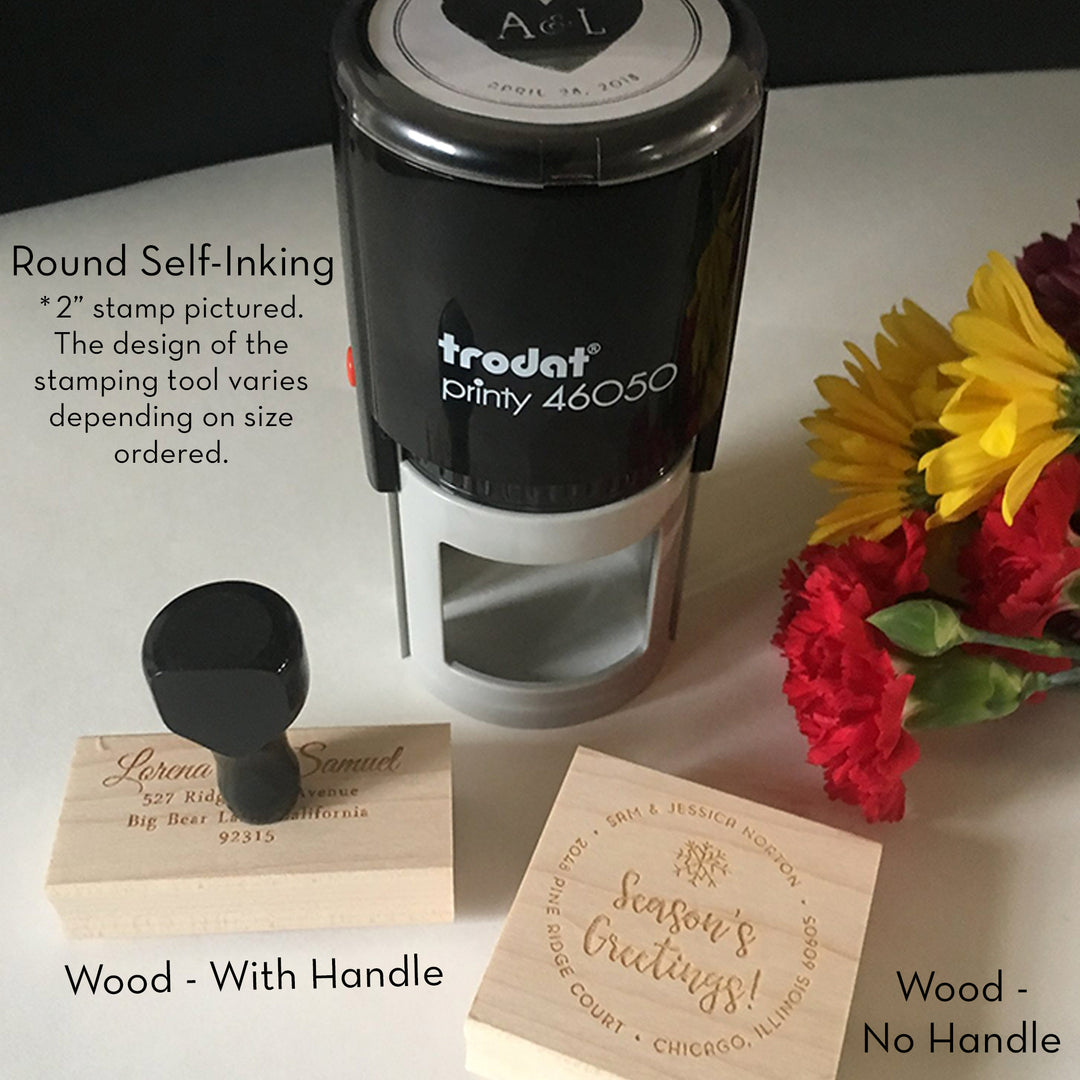 Personalized Business Thank You Stamp