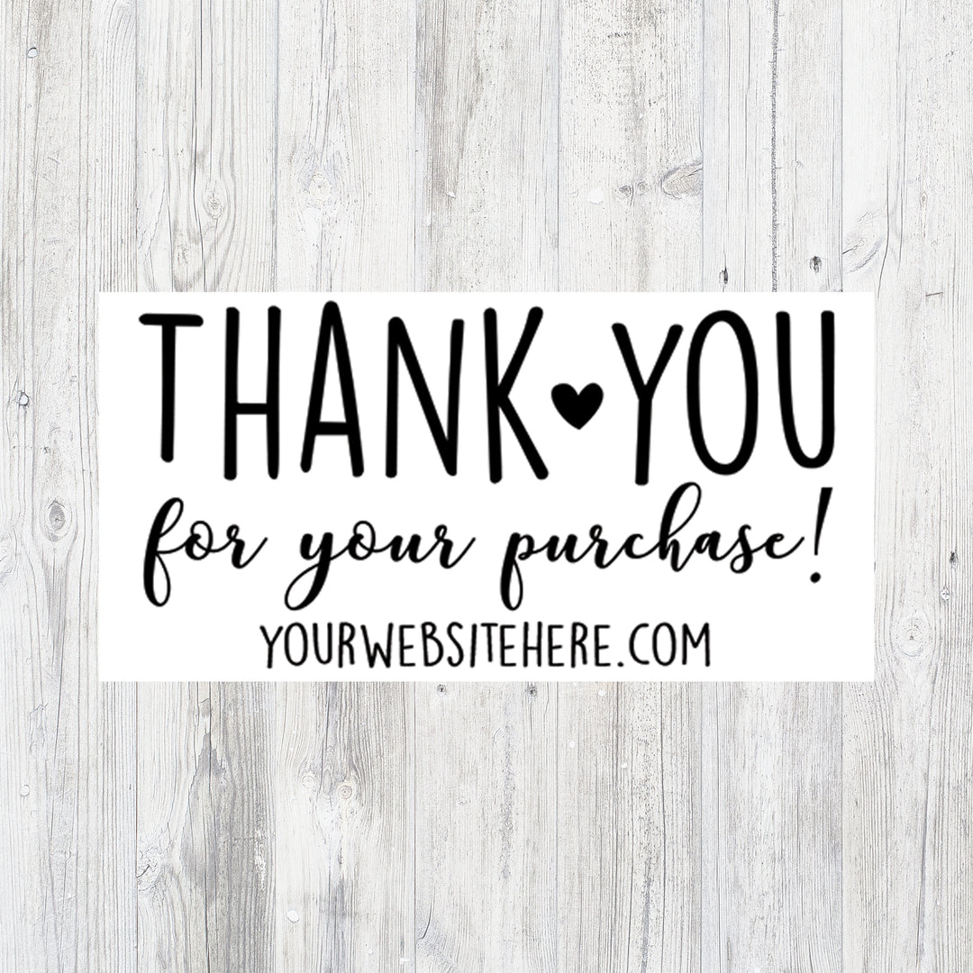 Thank You For Your Purchase Stamp