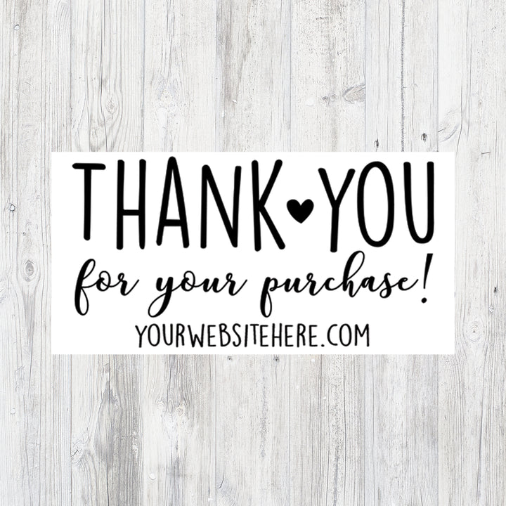 Thank You For Your Purchase Stamp