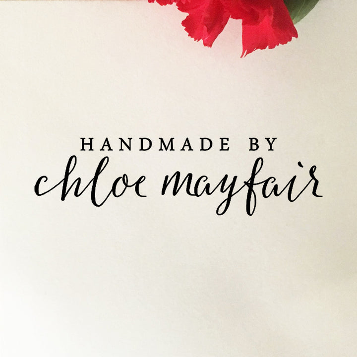Custom Handmade By Stamp