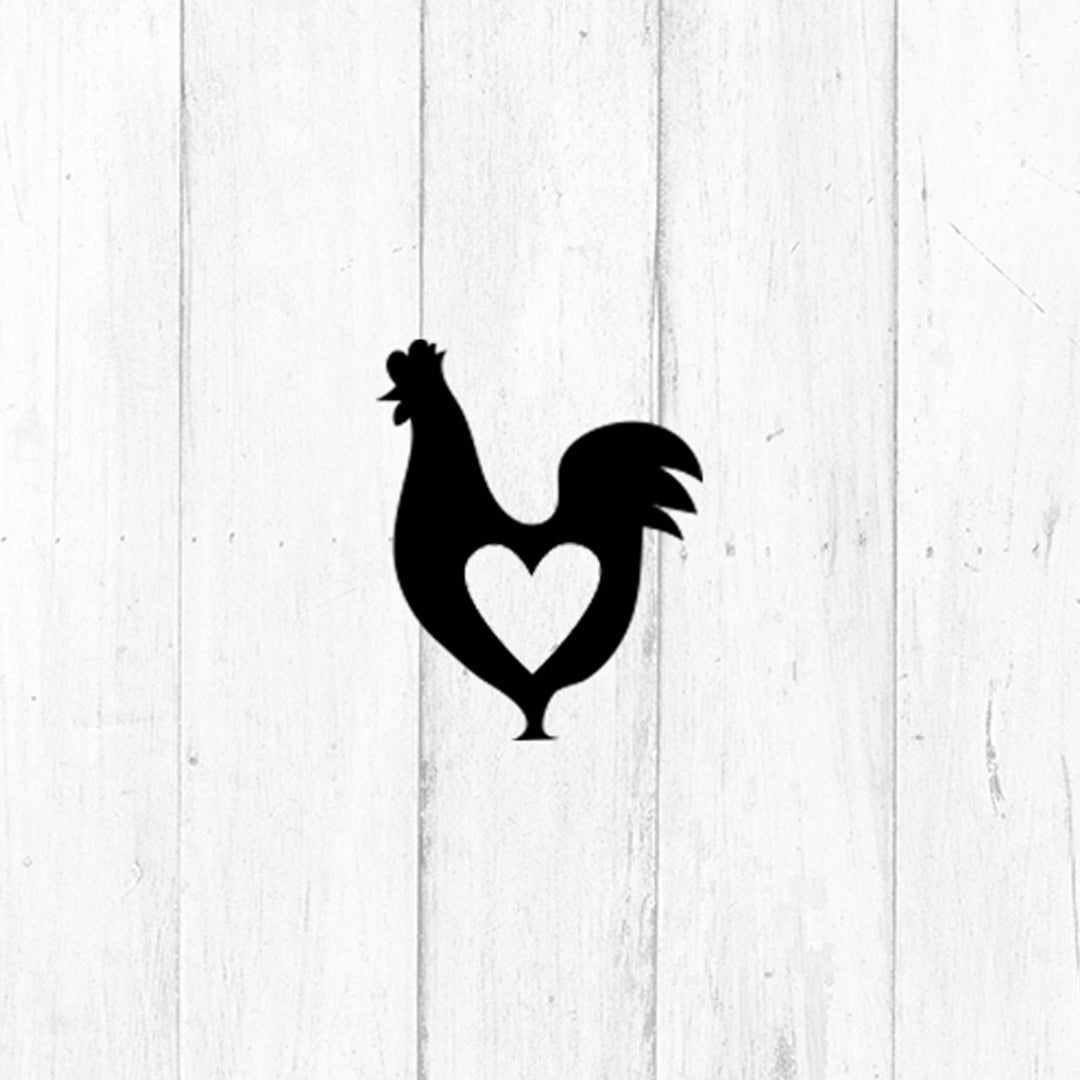 Chicken Heart Mini Hen Egg Stamp