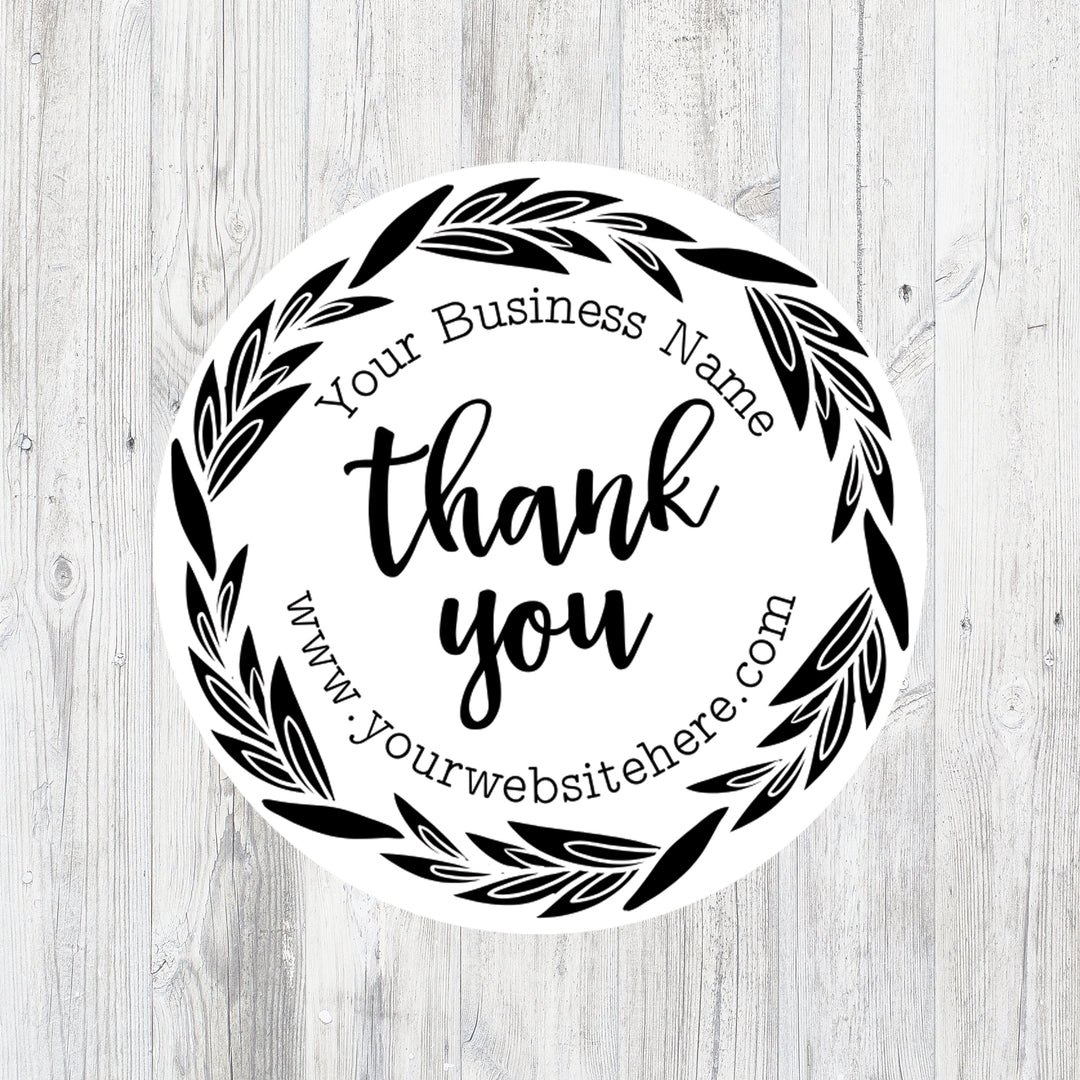 Personalized Business Thank You Stamp