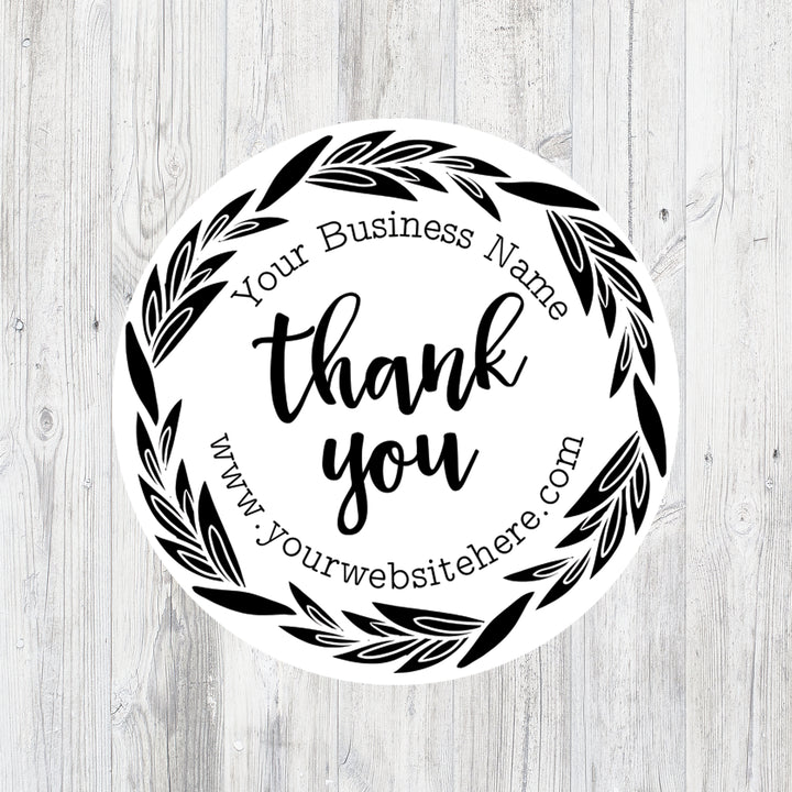 Personalized Business Thank You Stamp