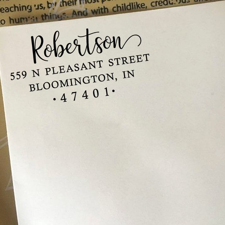 Return Address Stamp, Custom Address Stamp